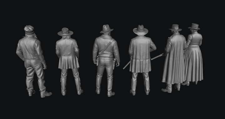 SW1883 1883 Wild West Frontier Figures