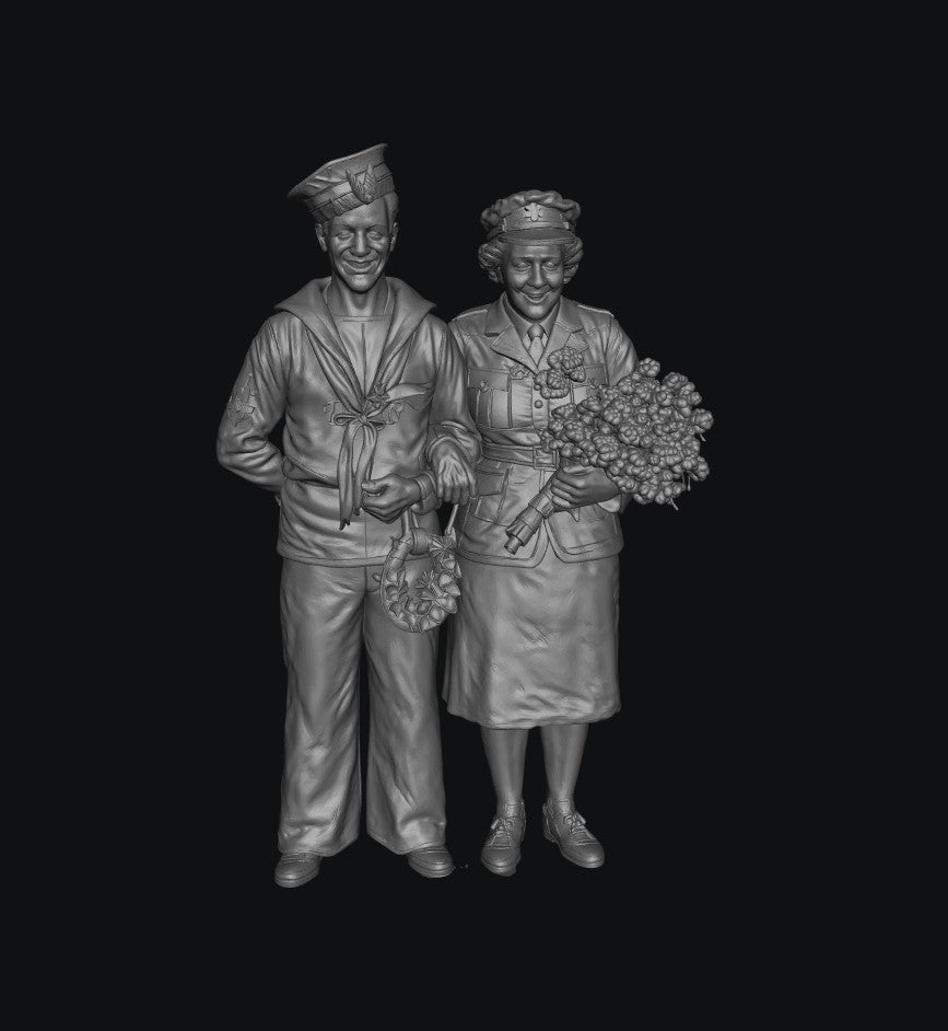 SW9331 WW2 Wedding Couple