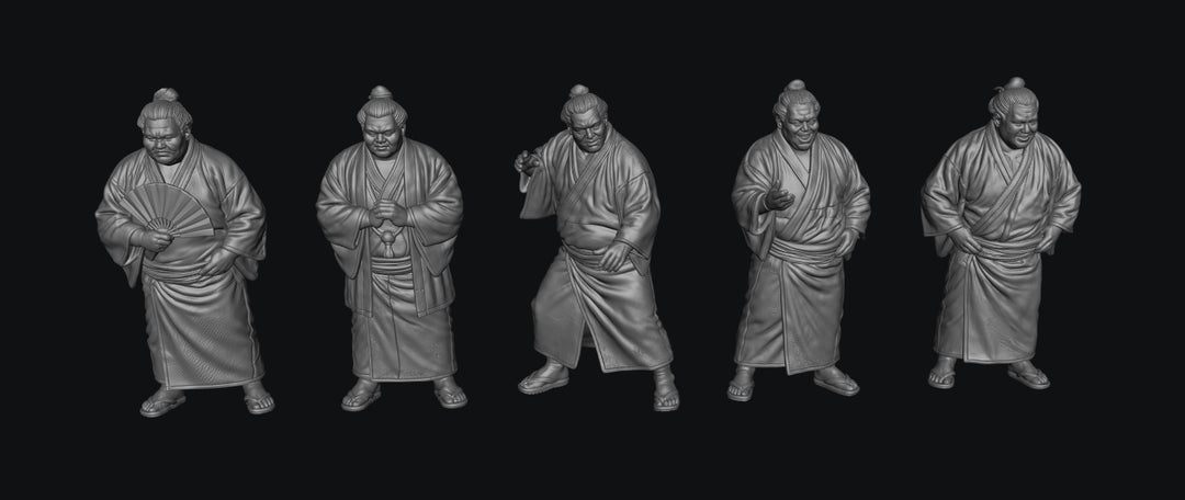 SW9341 Sumo Wrestlers
