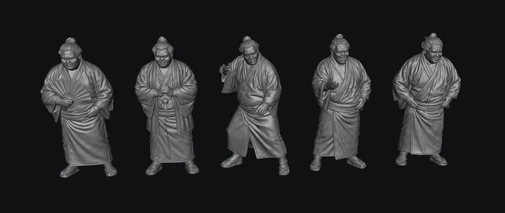 SW9341 Sumo Wrestlers