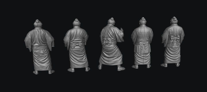 SW9341 Sumo Wrestlers