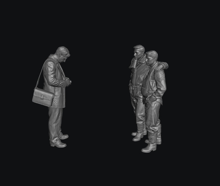 SW9368 WW2 RAF Pilots and Camera Man