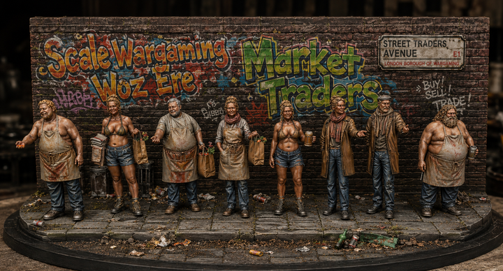 SW9312 Street Market Trader 3