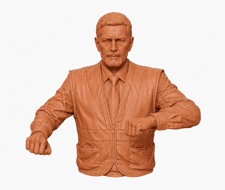 SW9550 Male Modern Train Driver 2 Legs Cut