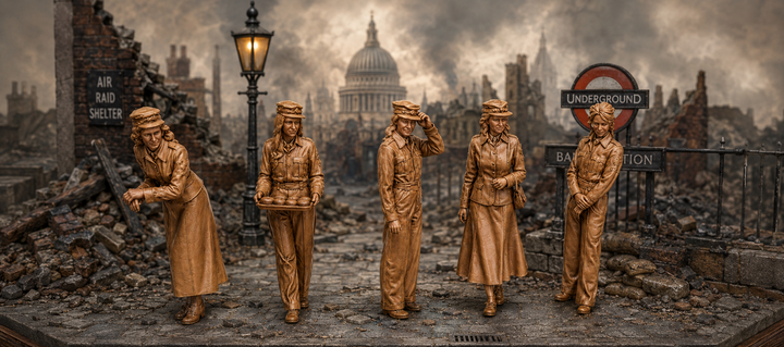 SW9321 WW2 Red Cross Females