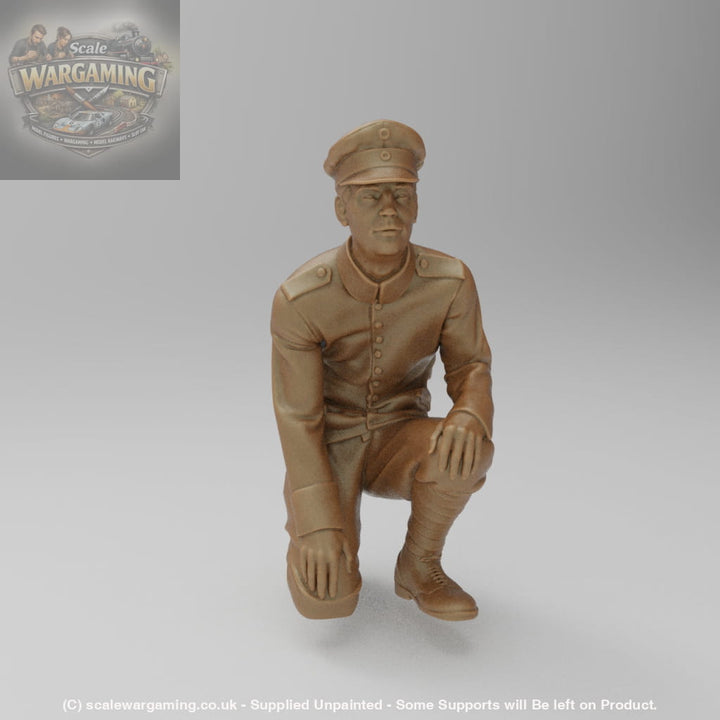 AJ003 - WW1 German Pilot Red Baron Group 10 - Figure