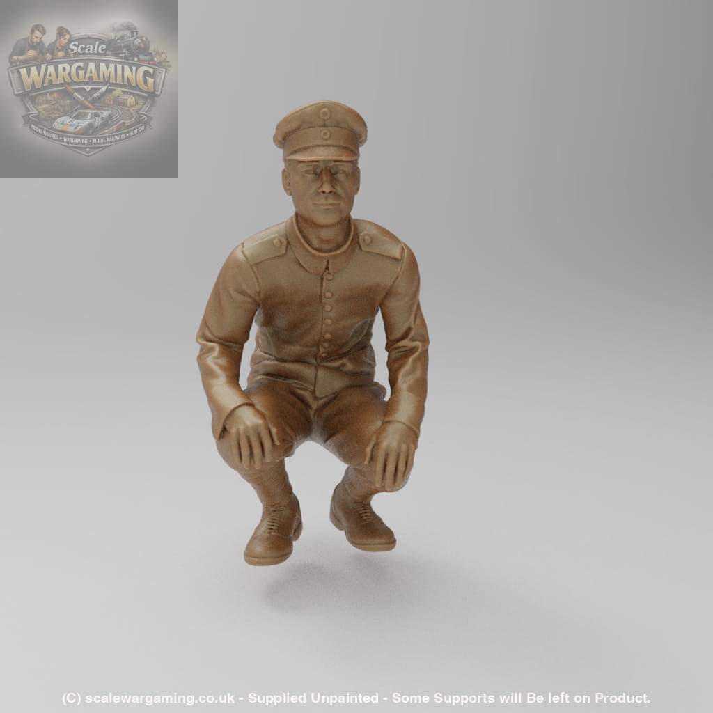 AJ003 - WW1 German Pilot Red Baron Group 11 - Figure