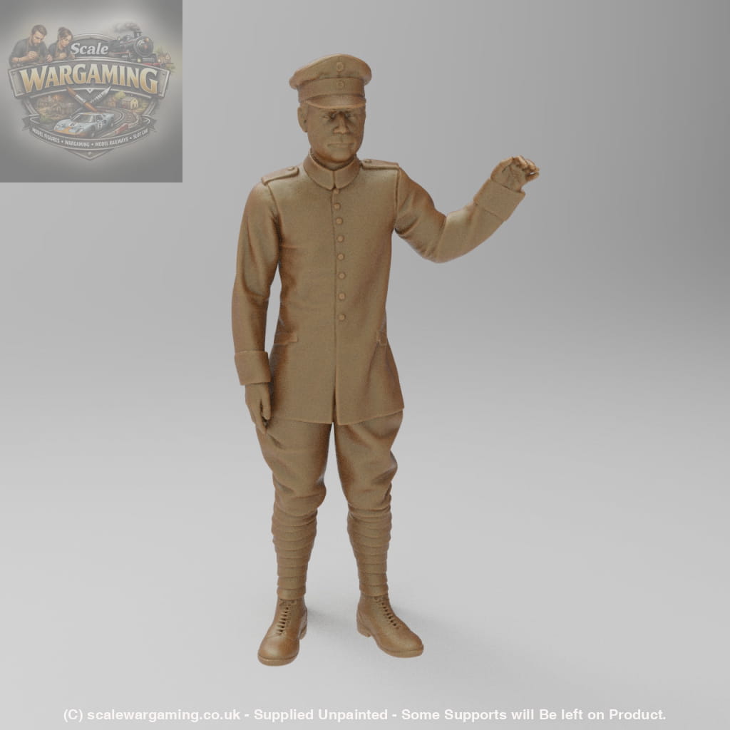 AJ003 - WW1 German Pilot Red Baron Group 4 - Figure