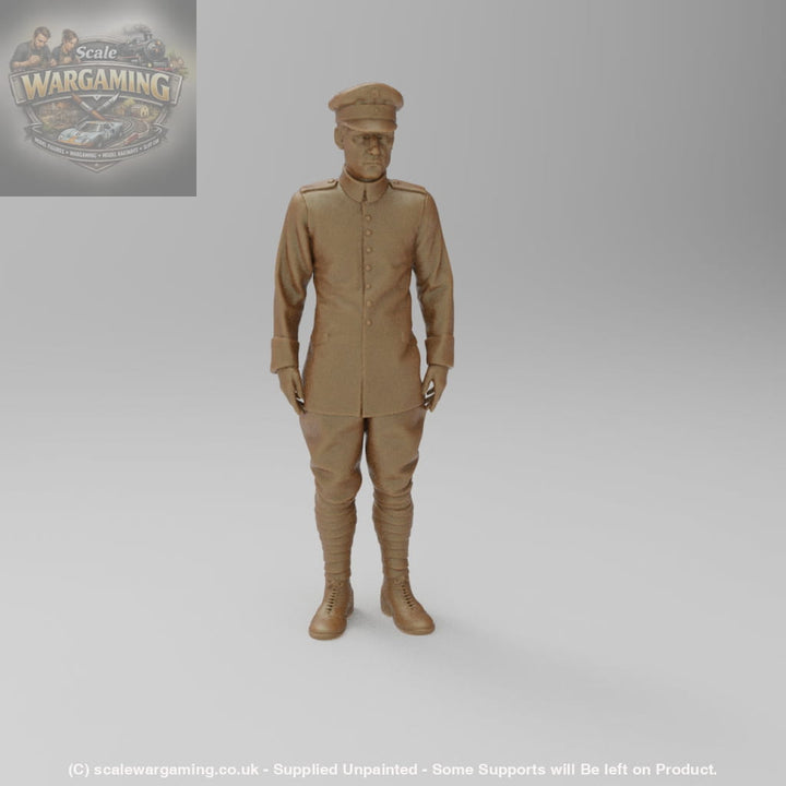 AJ003 - WW1 German Pilot Red Baron Group 6 - Figure