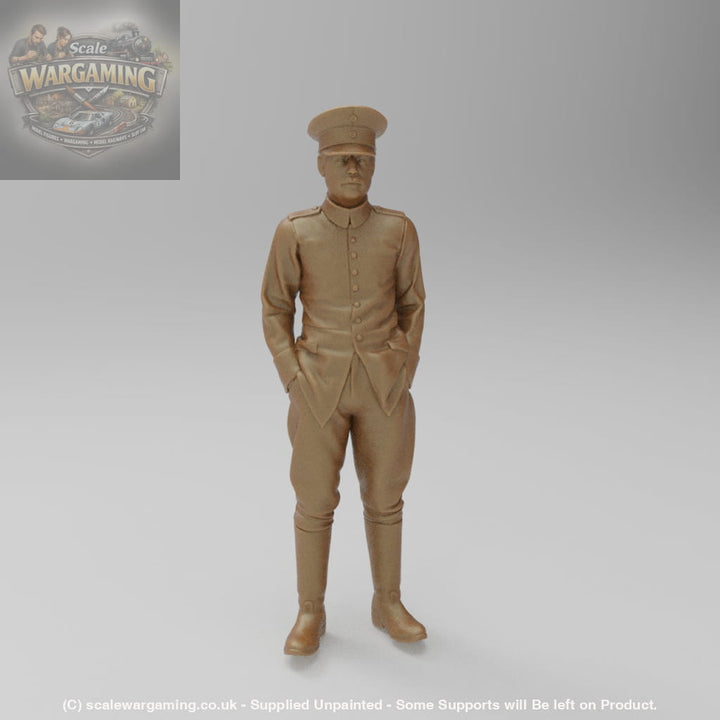 AJ003 - WW1 German Pilot Red Baron Group 8 - Figure