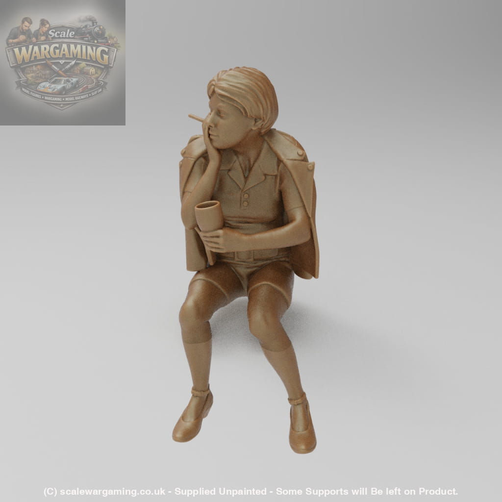 AJ004 - 50’s American Diner - Girl 2 - Figure