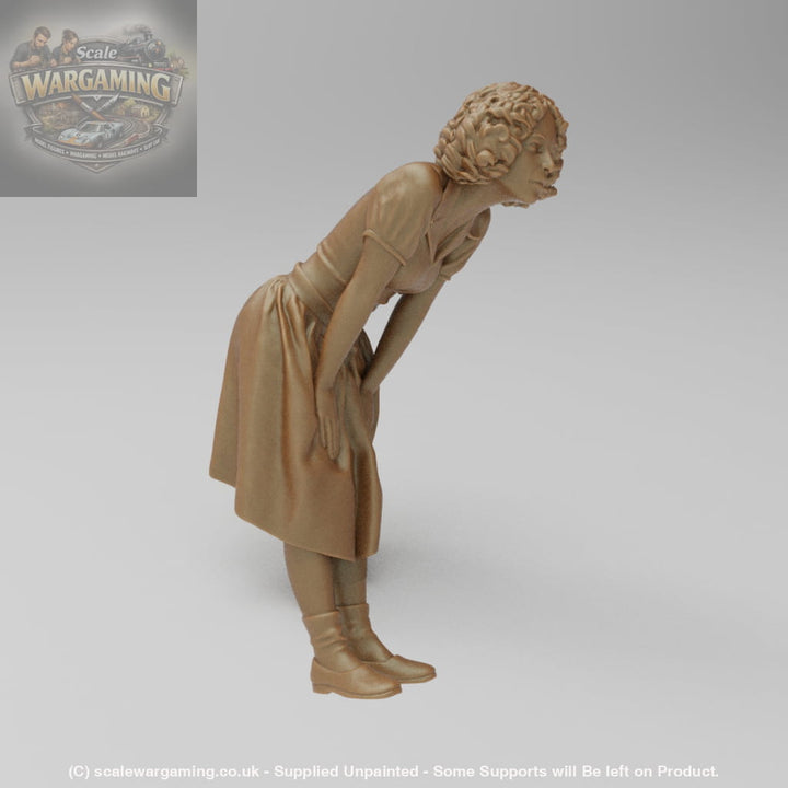 AJ004 - 50’s American Diner - Girl 3 - Figure