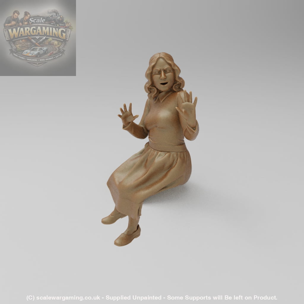 AJ004 - 50’s American Diner - Girl 4 - Figure
