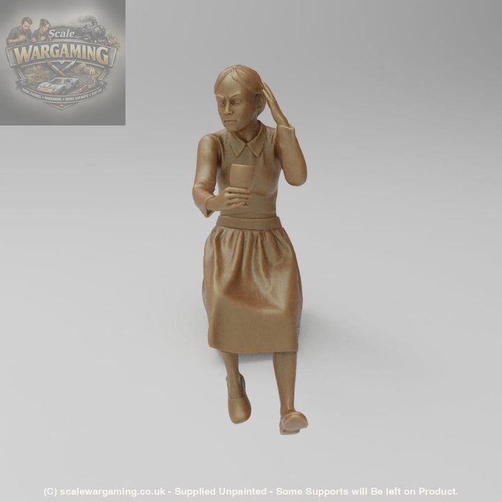 AJ004 - 50’s American Diner - Girl 5 - Figure
