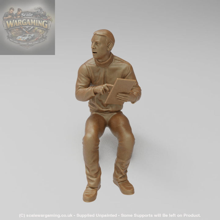 AJ004 - 50’s American Diner - Man Ordering - Figure
