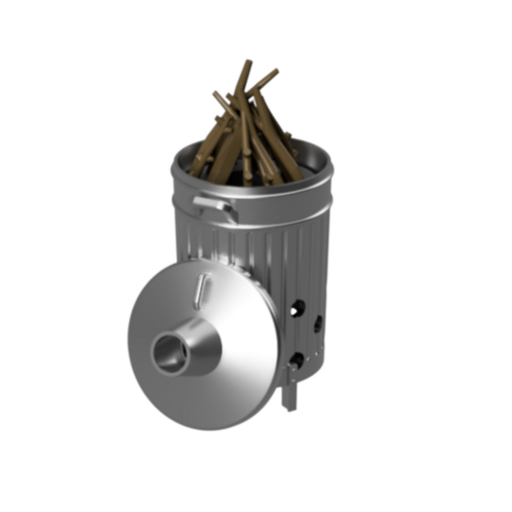 CO009A – Garden Incinerators 1:32 Scale 1:32 132 Scale Accessory