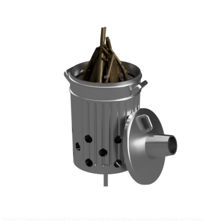 CO009A – Garden Incinerators 1:32 Scale 1:32 132 Scale Accessory