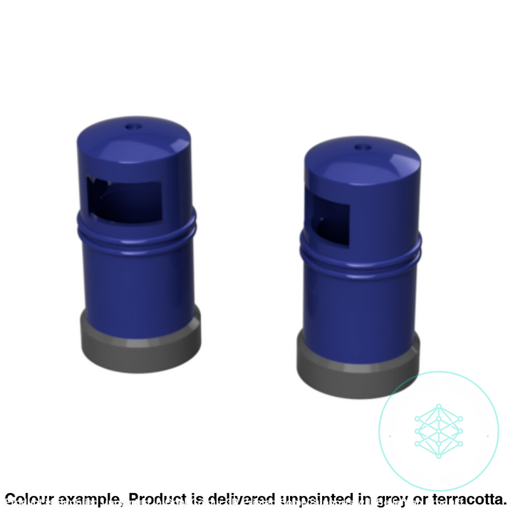 Do102A – Park Bins O Scale Accessory