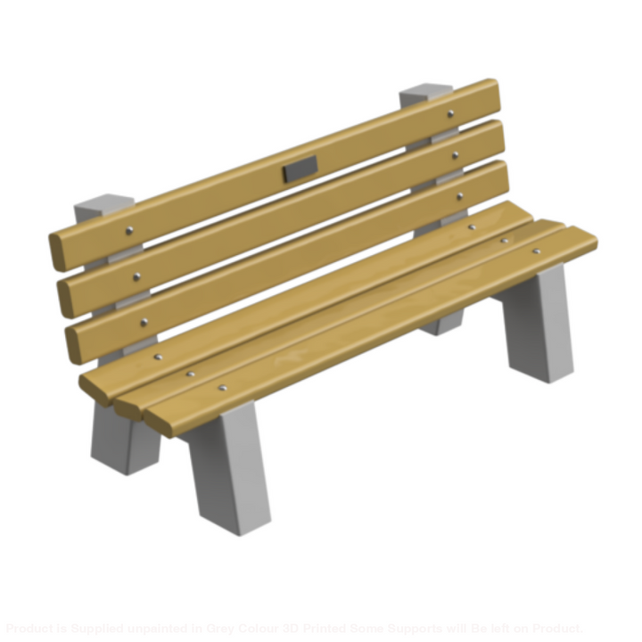 CO103A – Park Bench 1:32 Scale 1:32 132 Scale Accessory