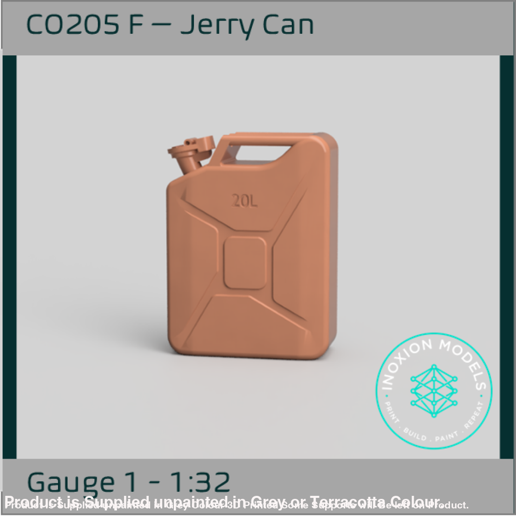 CO205 F – Jerry Can 1:32 Scale Scale Model