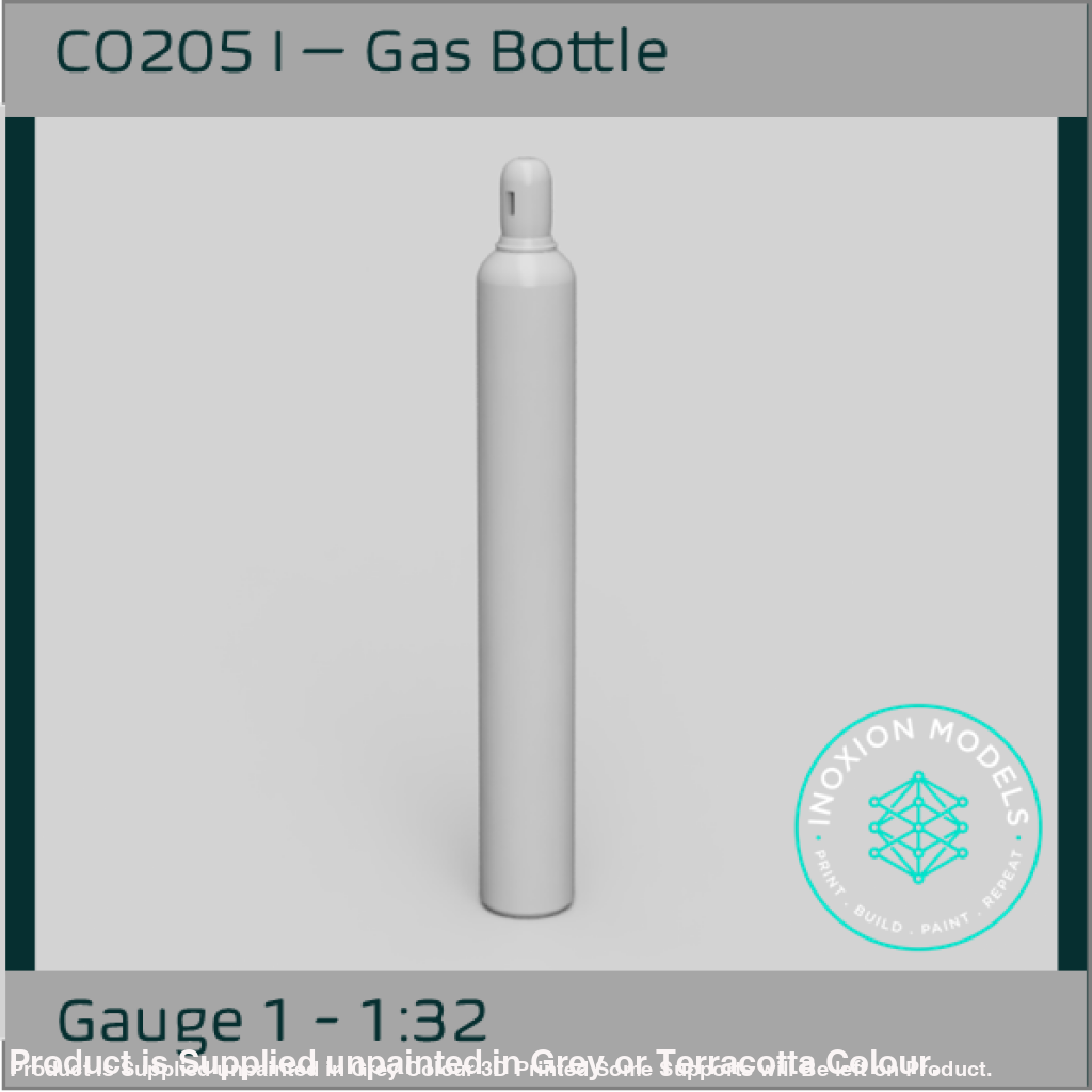 CO205 I – Gas Bottle 1:32 Scale Scale Model