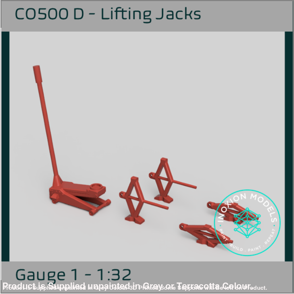 CO500 D – Lifting Jacks 1:32 Scale Scale Model