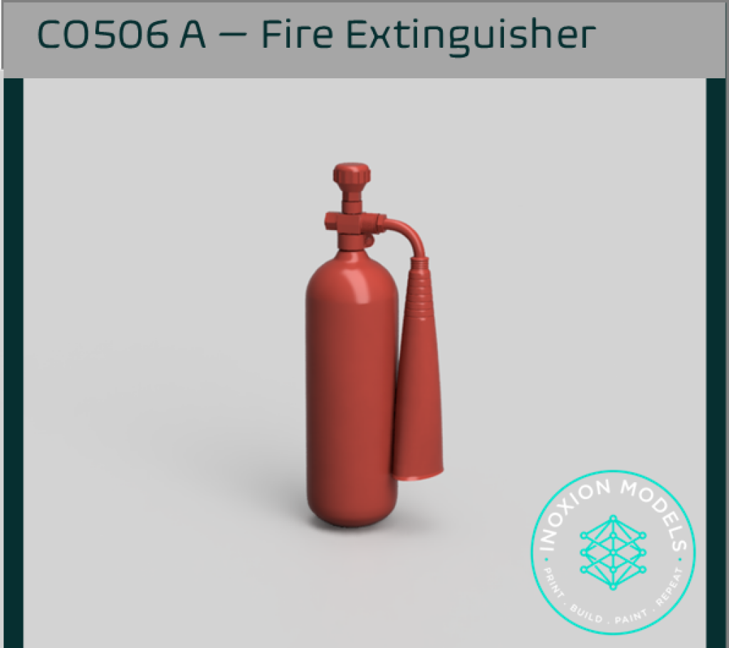CO506 A – Fire Extinguisher 1:32 Scale Scale Model