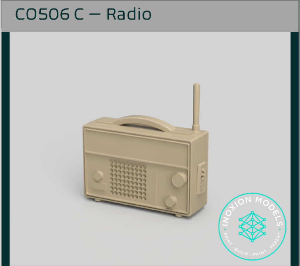 CO506 C – Radio 1:32 Scale Scale Model