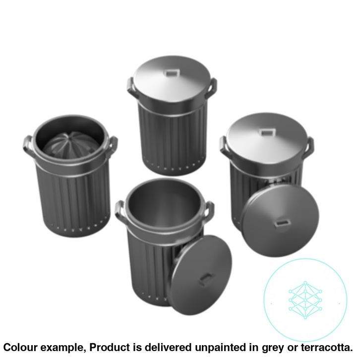 Do100A – Dustbins O Scale Accessory