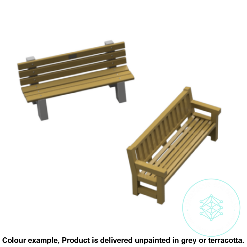 Do103A – Park Benches O Scale Accessory