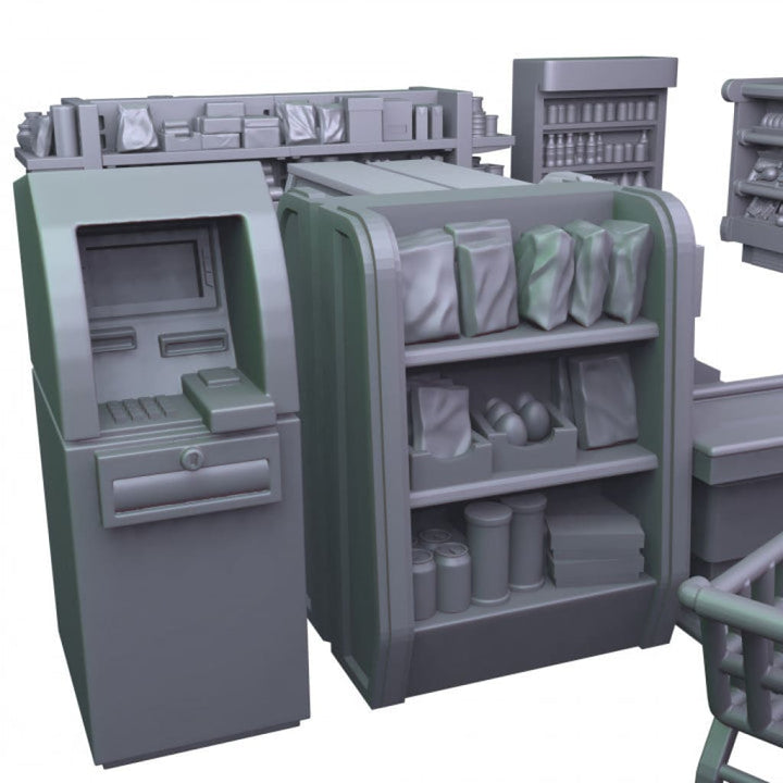 DS018 Grocery Shop Furniture Accessory