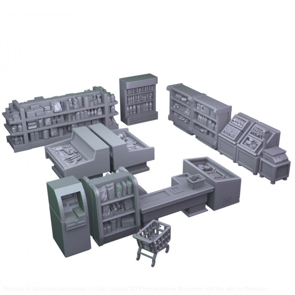 DS018 Grocery Shop Furniture Accessory