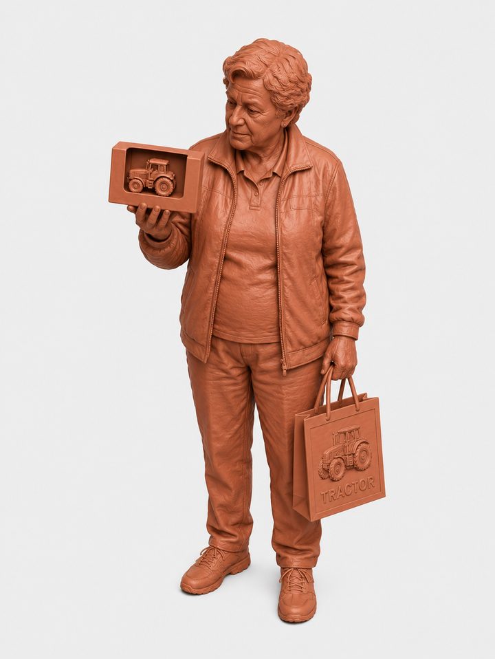 SW2212 Female Model Tractor Collector