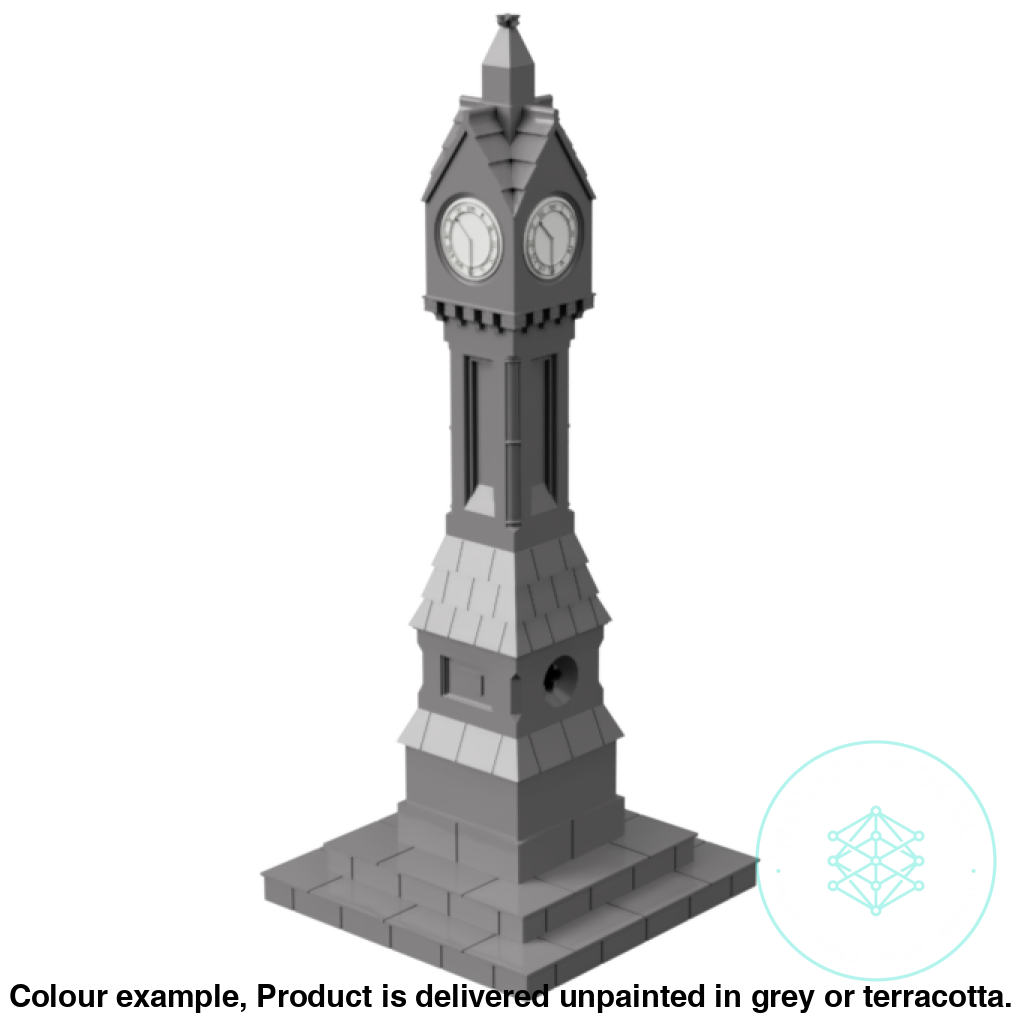 Fm303 – English Town Clock Oo/Ho Scale Oo Building