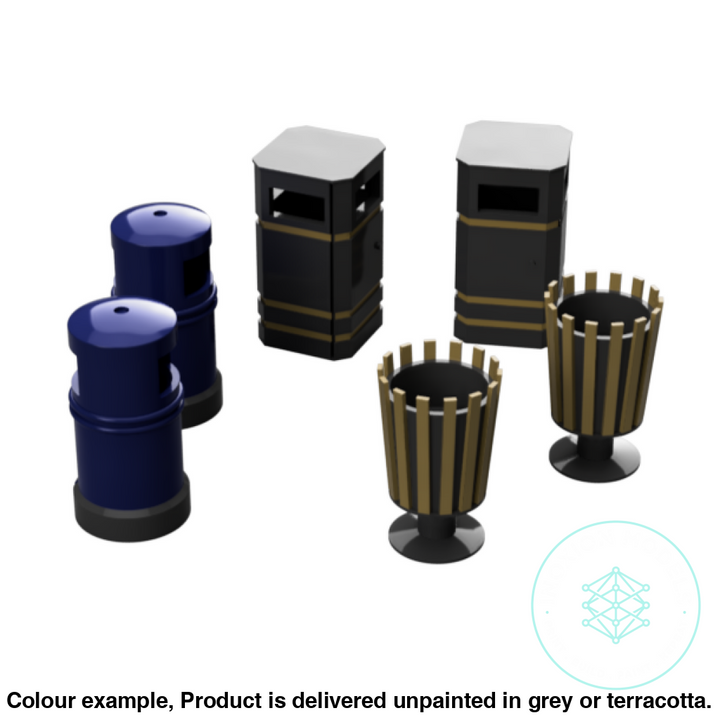 Fo102A – Park Bins Oo/Ho Oo Scale Accessory