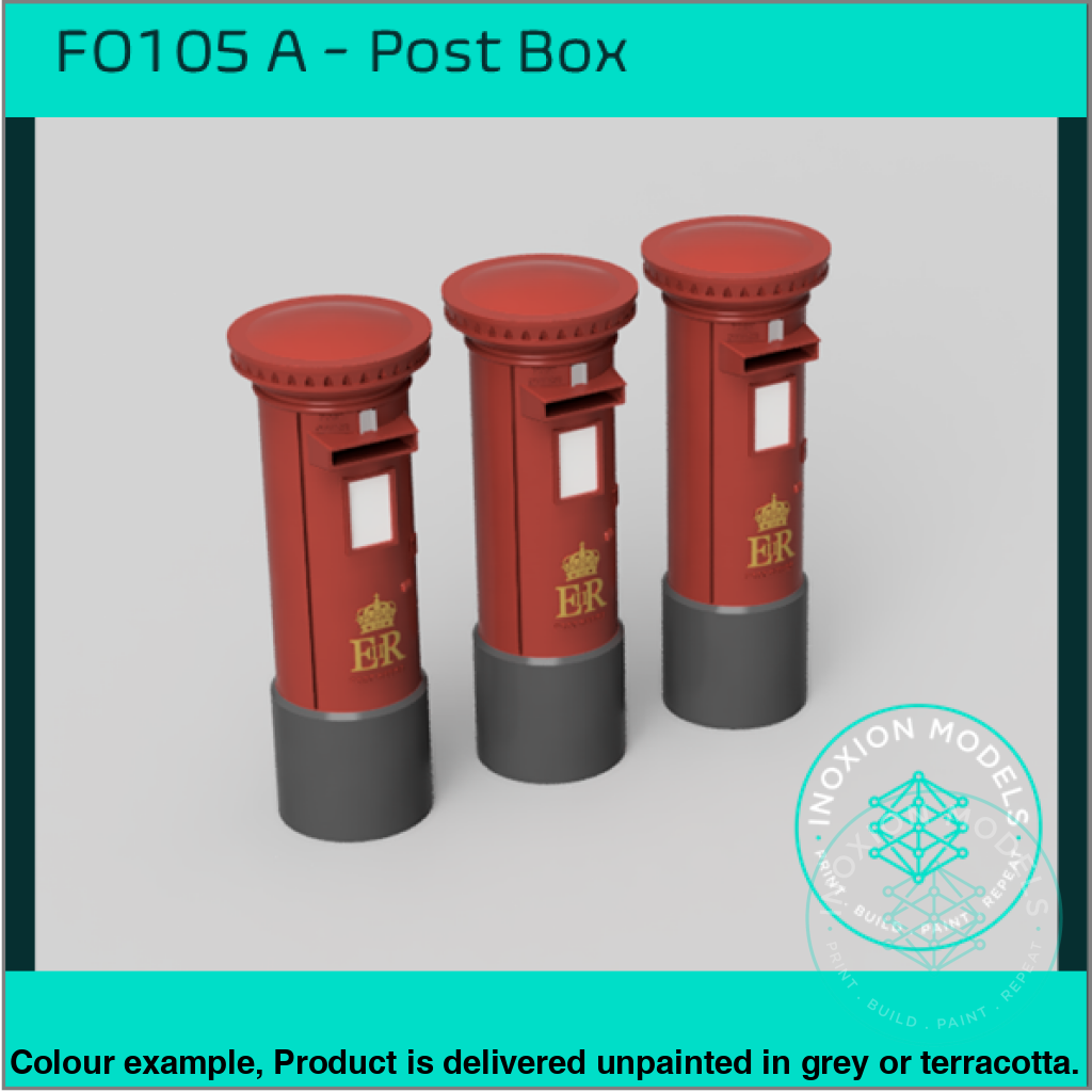Fo105A – Post Boxes Oo/Ho Scale Oo Accessory