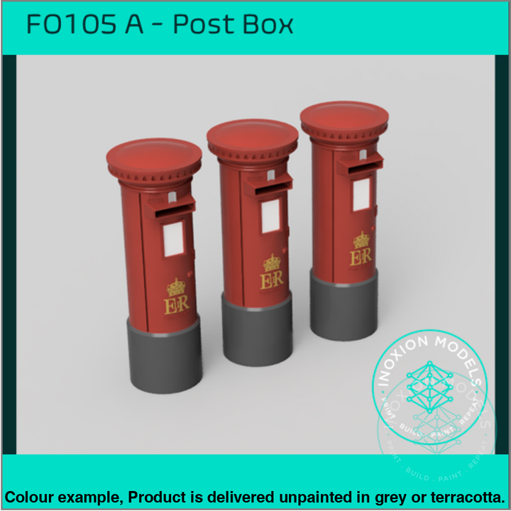 Fo105A – Post Boxes Oo/Ho Scale Oo Accessory