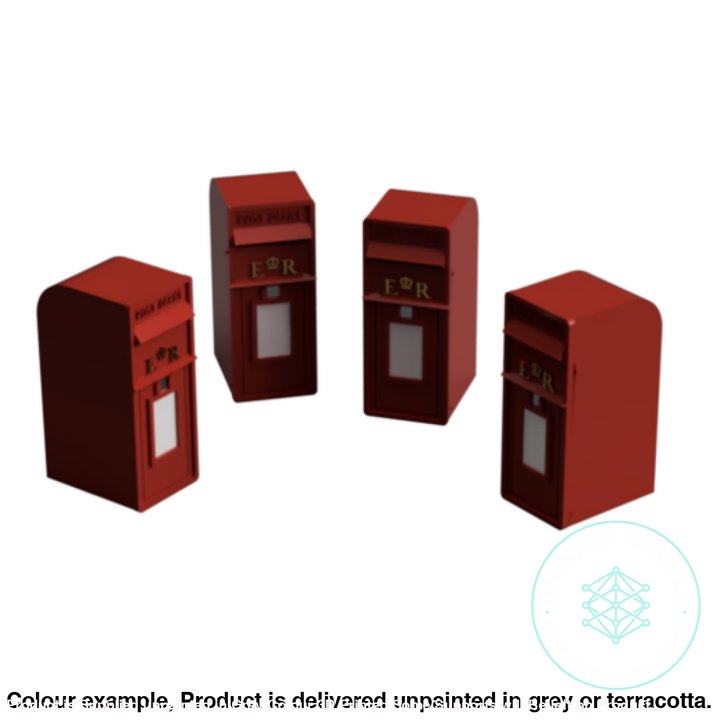Fo105C – Small Post Box Oo/Ho Scale Oo Accessory