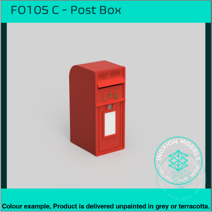 Fo105C – Small Post Box Oo/Ho Scale Oo Accessory