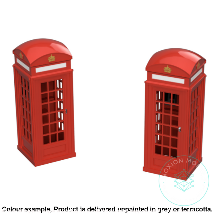Fo106A - Phone Boxes Oo/Ho Scale Oo Accessory