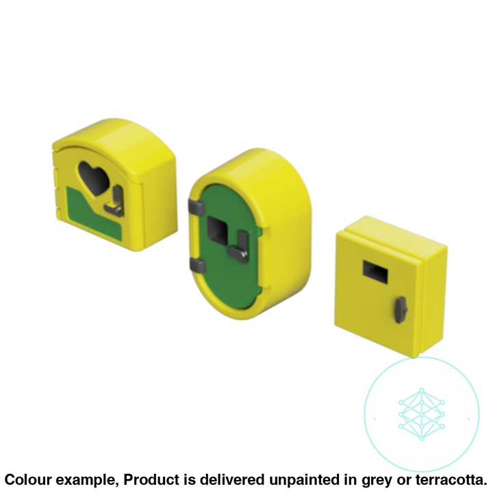 Fo117B – Model Defib Lockers Oo/Ho Scale Oo Accessory