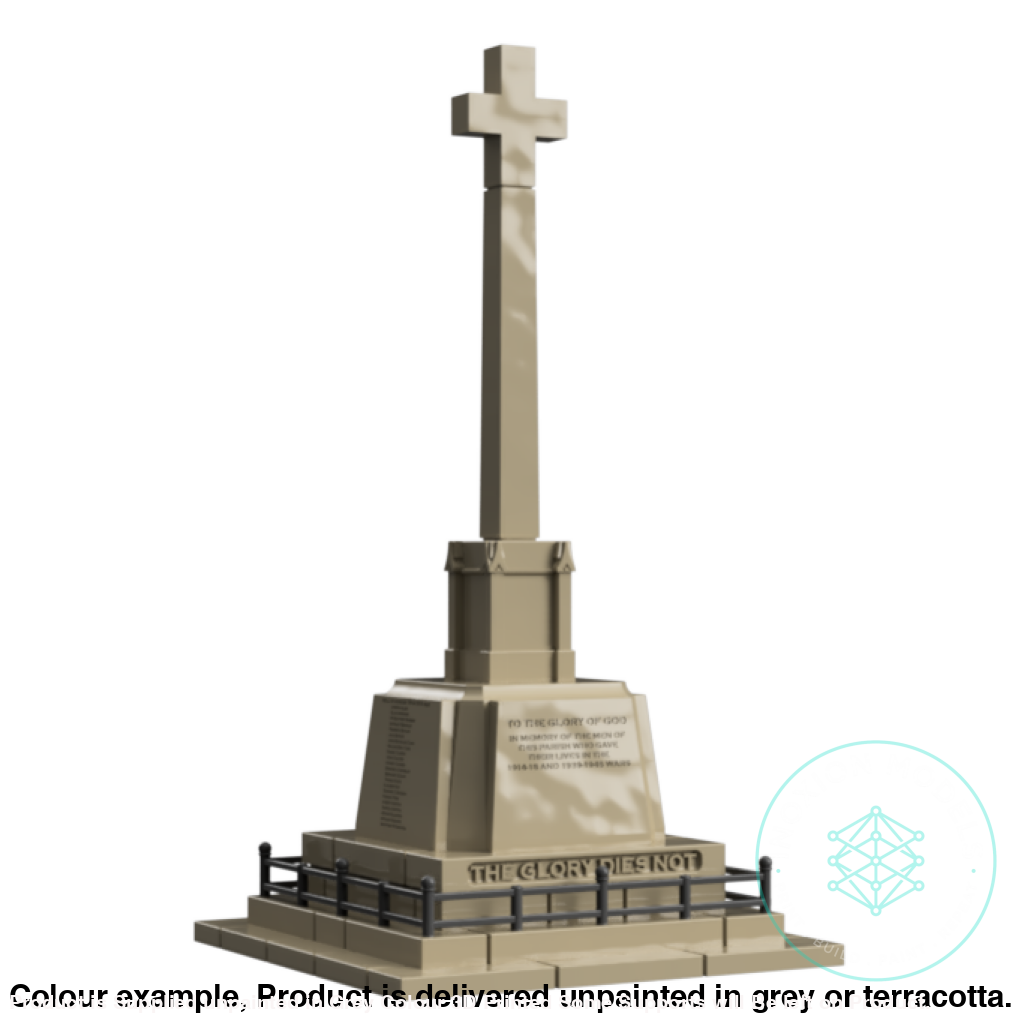 Fo118A – War Memorial Oo/Ho Scale Oo Accessory