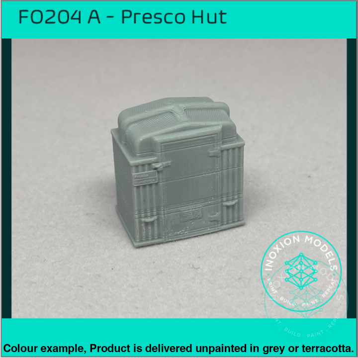 Fo204A – Presco Hut 6’X4’ Oo/Ho Scale Oo Accessory