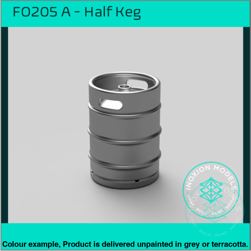 Fo205A – Half Keg Oo/Ho Scale Oo Accessory