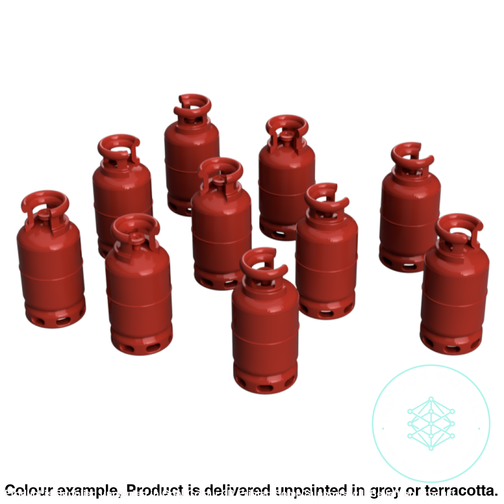 Fo205D – Gas Bottles Oo/Ho Scale Oo Accessory