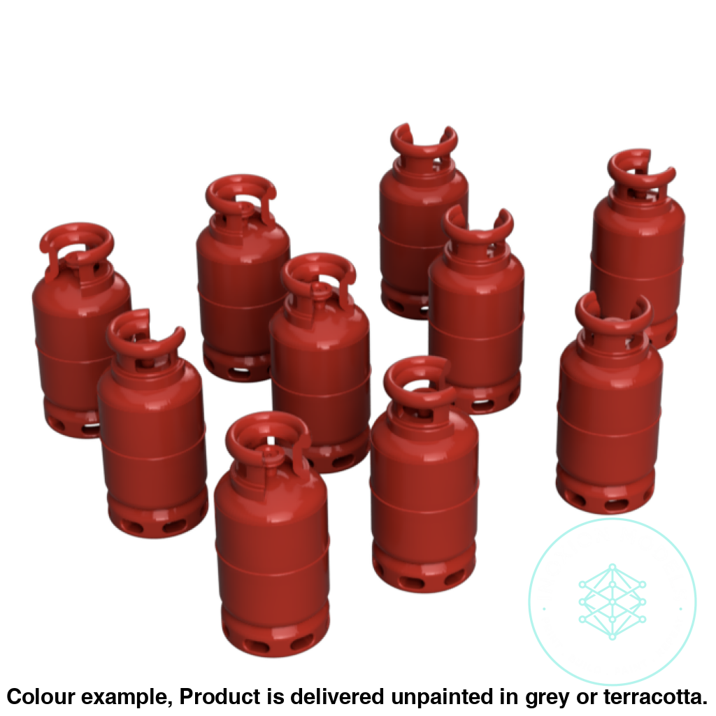 Fo205D – Gas Bottles Oo/Ho Scale Oo Accessory