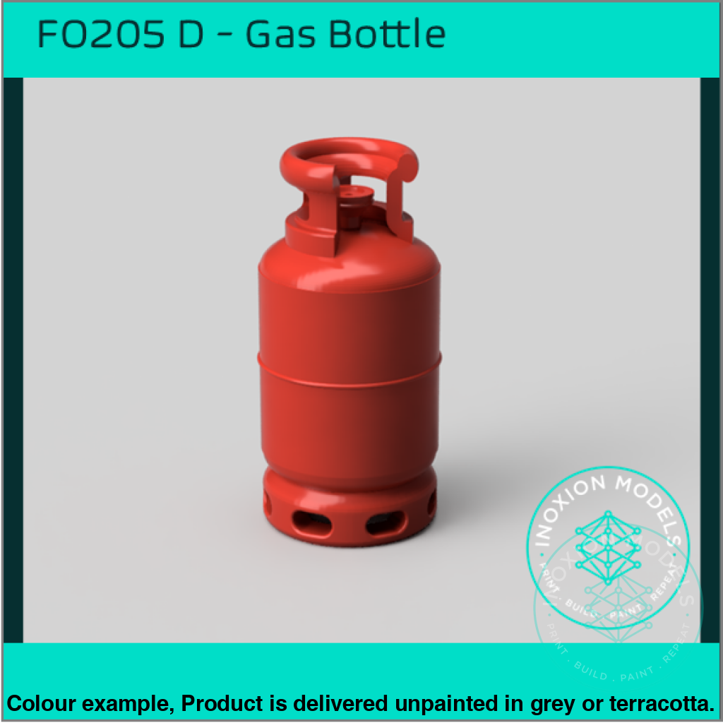 Fo205D – Gas Bottles Oo/Ho Scale Oo Accessory