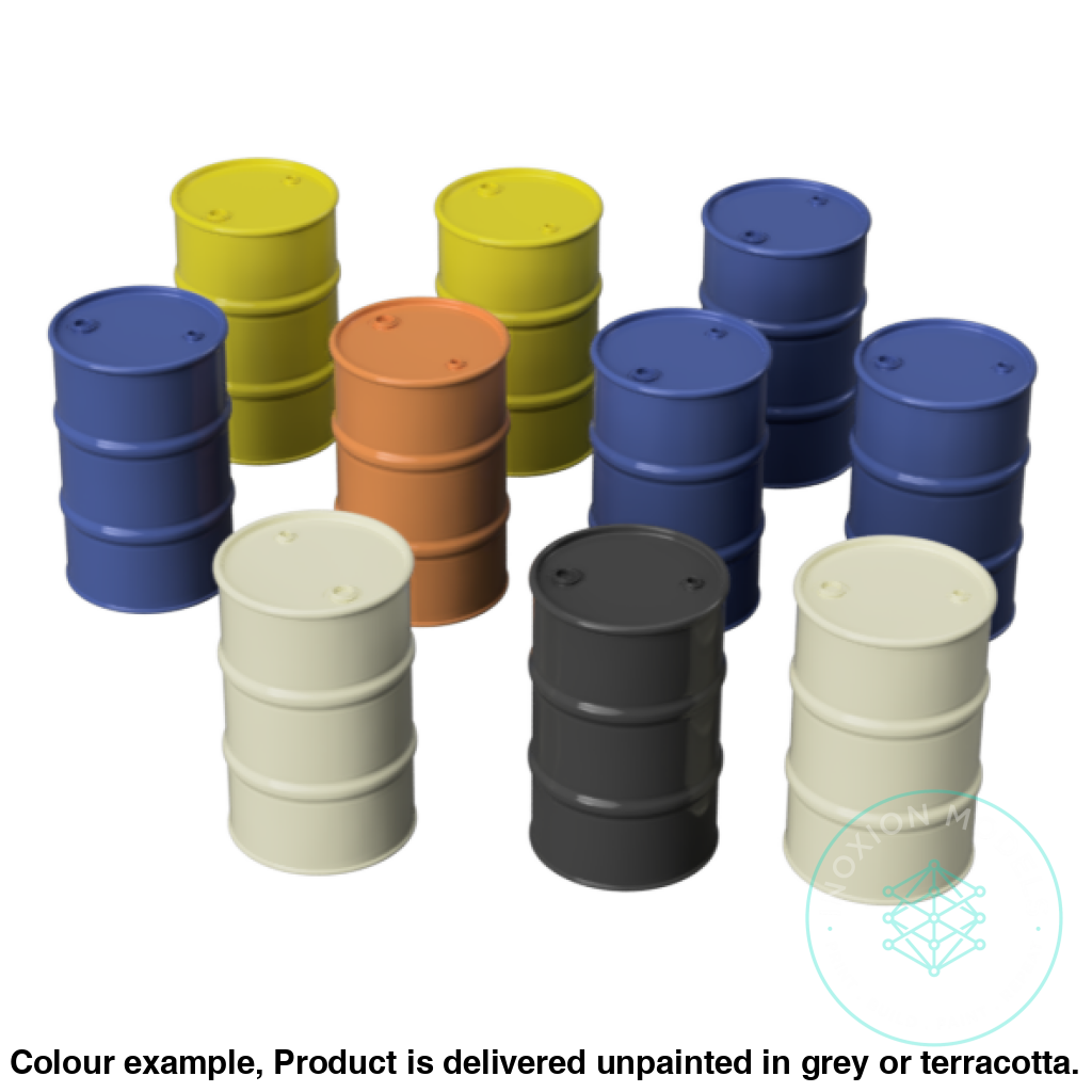 Fo205E – 80 Gallon Oil Drum Oo/Ho Scale Oo Accessory