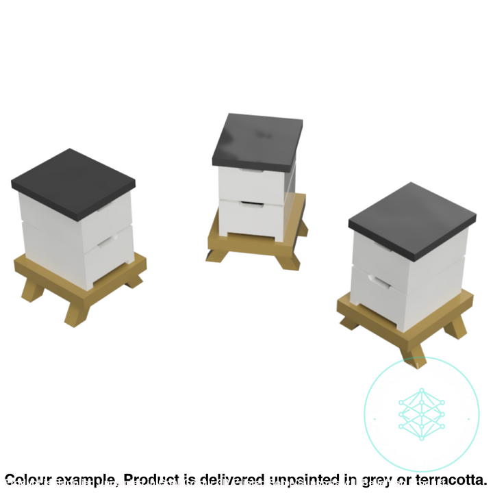Fo300A – Box Beehives Oo/Ho Scale Oo Accessory