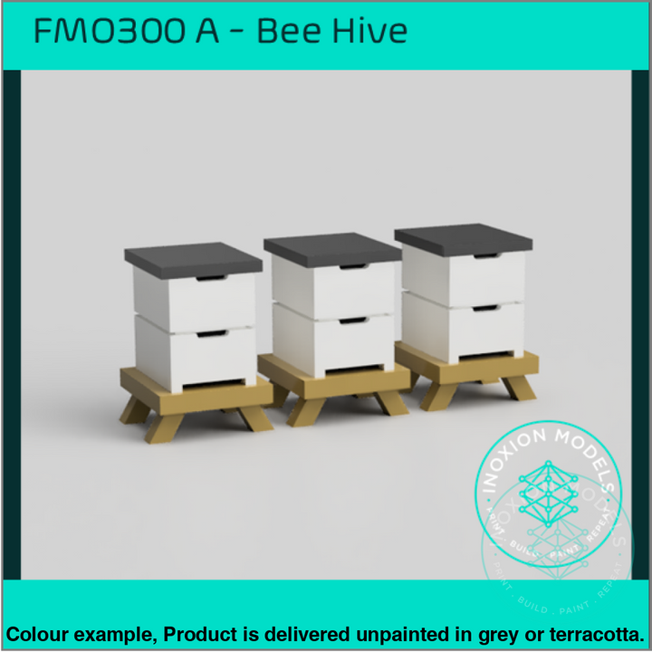 Fo300A – Box Beehives Oo/Ho Scale Oo Accessory